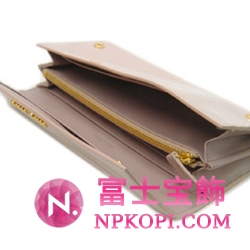 ミュウミュウ MIU MIU 長財布 サイフ 財布 さいふ ライトピンク 5M1109-SPAZZOLATO-CIPRIA